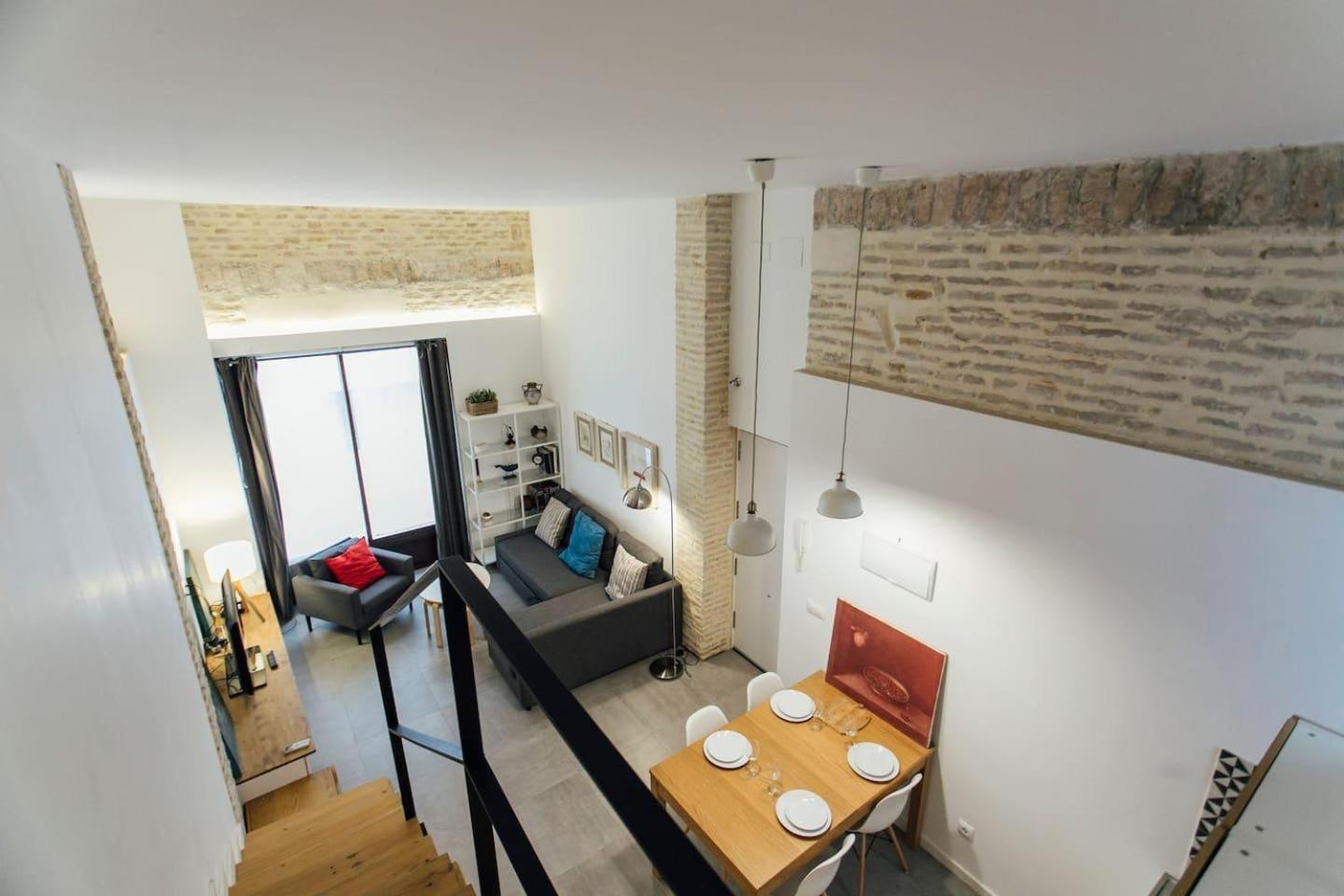 Amplio Apartamento De Diseno Precioso De Estilo Sevillano En Pleno Centro Εξωτερικό φωτογραφία