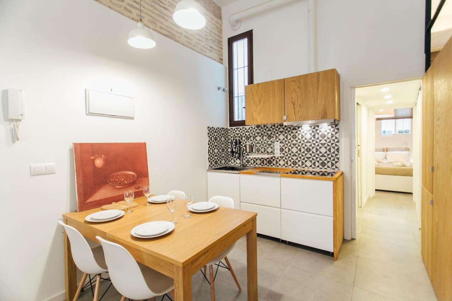 Amplio Apartamento De Diseno Precioso De Estilo Sevillano En Pleno Centro Εξωτερικό φωτογραφία